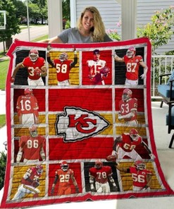 Kansas City Chiefs NFL Quilt Bedding Set 01