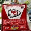 Kansas City Chiefs Quilt Bedding Set - Ideal for Football Fans