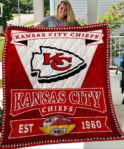 Kansas City Chiefs Quilt Bedding Set - Ideal for Football Fans