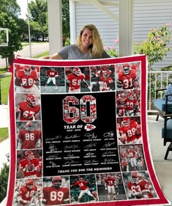 Kansas City Chiefs Quilt Blanket I1D1 DUP - Show Your Support for Your Favorite NFL Team