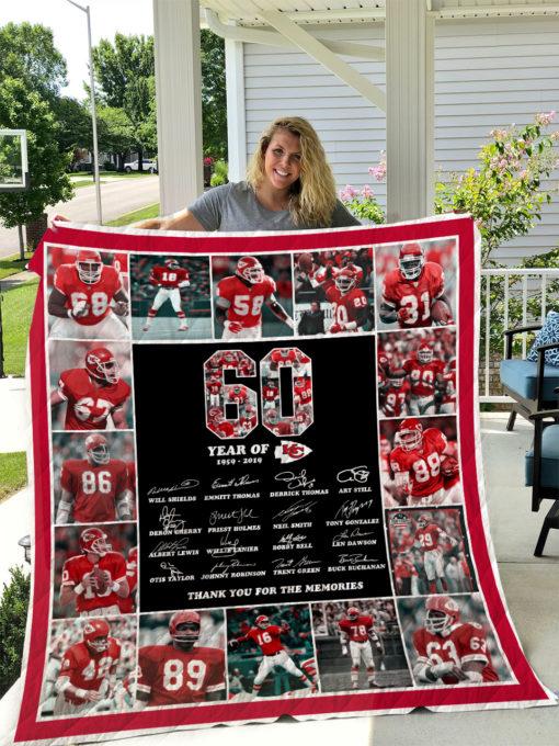 Kansas City Chiefs Quilt Blanket I1D1 DUP - Show Your Support for Your Favorite NFL Team