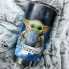 Kansas City Royals Baby Yoda MLB Tumbler for Star Wars and Baseball Fans