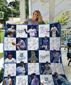 Kansas City Royals Love Quilt Bedding Set - Perfect for Any Fan