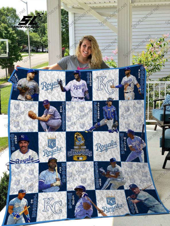 Kansas City Royals Love Quilt Bedding Set - Perfect for Any Fan