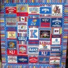 Kansas Jayhawk Quilt Bedding Set - Show off your Jayhawk pride with this Kansas Jayhawk quilt bedding set