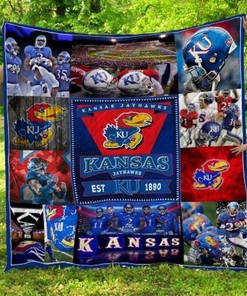 Kansas NCAA Kansas Jayhawks Collected Quilt Blanket