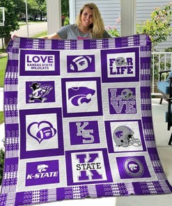Kansas State Wildcats Ncaa Quilt Bedding Set for Kids