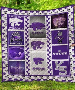 Kansas State Wildcats Quilt Blanket - LC4