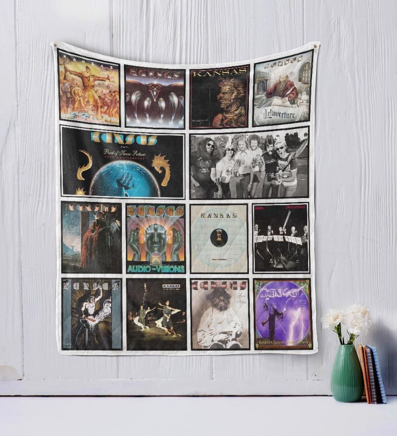 Kansas Two Quilt Bedding Set - Celebrating Kansas Band's Greatest Hits