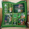 Keep Calm And Irish On Quilt Bedding Set for St. Patrick's Day Celebrations