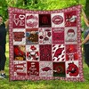 Keep Calm NCAA Arkansas Razorbacks Combined Quilt Bedding Set