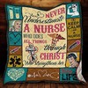 Keep Calm and showcase your profession with this Nurse Life Quilt Bedding Set