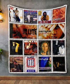 Keep It Real With Mc Lyte Rap Quilt Blanket