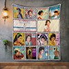 Keep Warm with Connie Francis Album Quilt Blanket