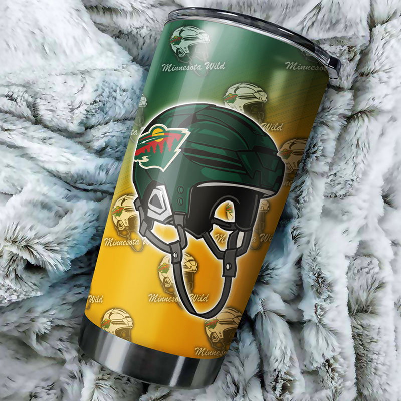 Keep Your Drink Cold with This Funny Dog Minnesota Wild NHL Tumbler - Image 2