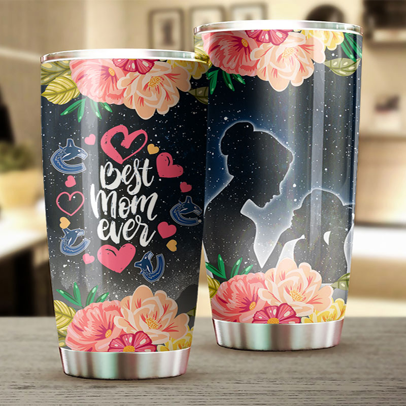 Keep Your Drink Cool with This Best Mom Ever Canucks NHL Tumbler - Image 2