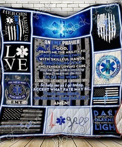 Keep Your Emergency Skills Sharp With The Ability To Give Emergency Care Quilt Blanket