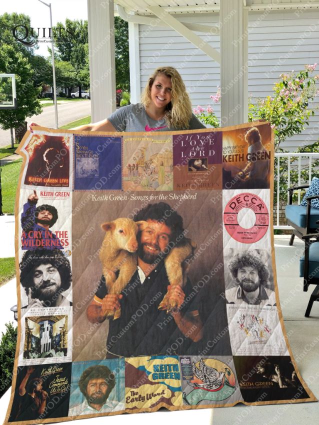 Keith Green Albums For Fans Quilt Blanket - Keith Green Albums For Fans Musical Collection Quilt Bedding Set