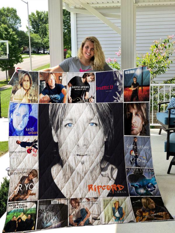 Keith Urban Quilt Bedding Set 0829 DUP for Country Music Fans