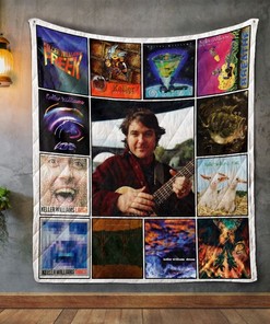 Keller Williams Album Covers Quilt Bedding Set with Quilt Blanket, Perfect Gifts for Music Lovers