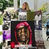 Kendrick Lamar Cool Style Collected Quilt Bedding Set for Fans of the Musician