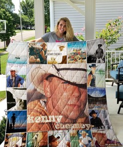 Kenny Chesney Collected Quilt Bedding Set for Fans of Country Music