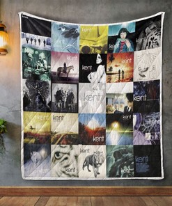 Kent Style Collected Album Covers Quilt Blanket - Personalized Gift for Music Fans