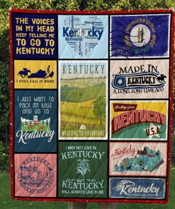 Kentucky Adventure Quilt Blanket with Unique Design and Comfortable Material