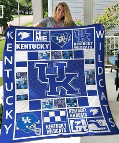 Kentucky Wildcats B270633 Quilt Bedding Set for Teens