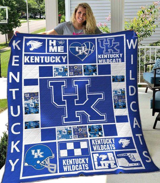 Kentucky Wildcats B270633 Quilt Bedding Set for Teens