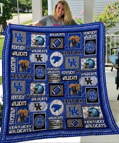 Kentucky Wildcats Ncaa Kentucky Wildcats Green Quilt Bedding Set