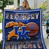 Kentucky Wildcats Quilt Blanket Set - DUP1