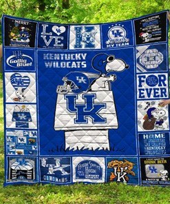 Kentucky Wildcats Sn Kw Quilt Blanket - Sports Fanatics will Love this Quilt Bedding Set