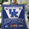Kentucky Wildcats UK NCAA Quilt Blanket for Home or Stadium