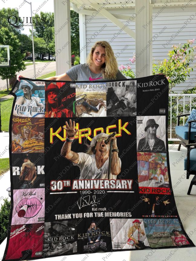 Kid Rock Inspired Quilt Blanket for Bedding Set