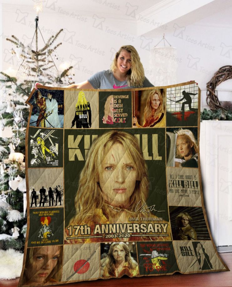 Kill Bill Volume Collection Quilt Bedding Set for Movie Buffs