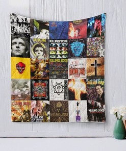 Killing Joke: Quilt Bedding Set with Fleece Blanket for Killing Joke Fans