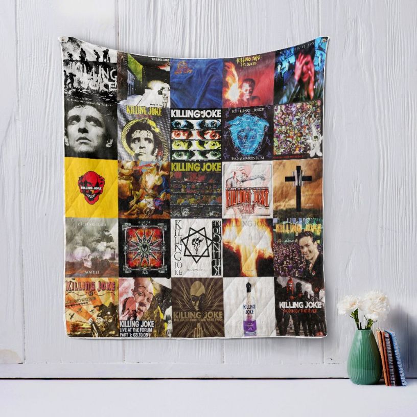 Killing Joke: Quilt Bedding Set with Fleece Blanket for Killing Joke Fans