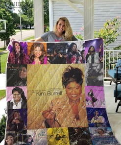 Kim Burrell Albums Ver Collection Quilt Blanket - Relax With Kim Burrell's Best Albums On This Cozy Quilt Blanket