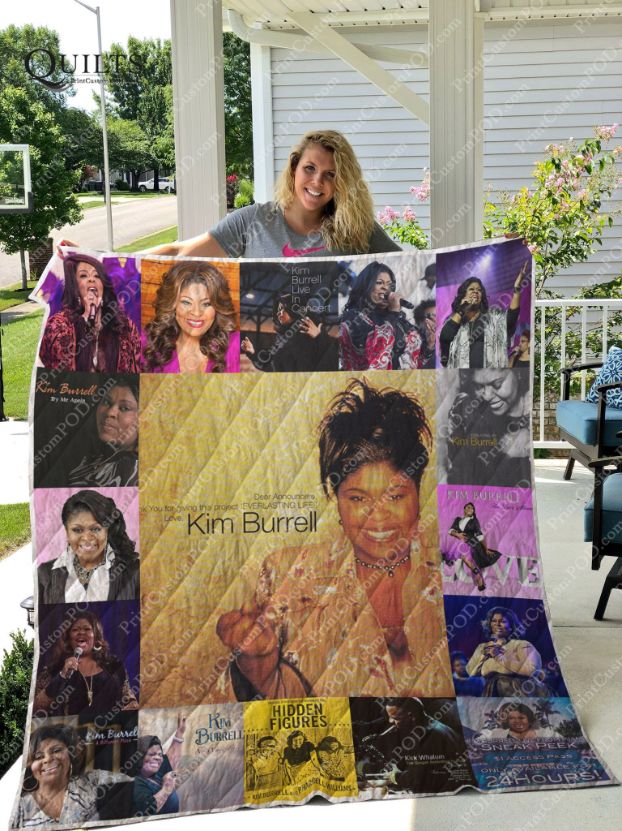 Kim Burrell Albums Ver Collection Quilt Blanket - Relax With Kim Burrell's Best Albums On This Cozy Quilt Blanket