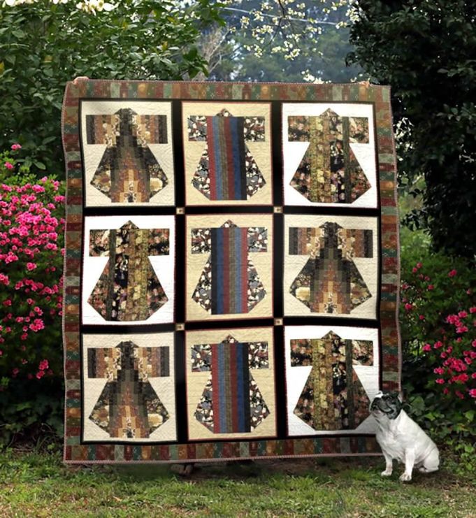 Kimono Flower Pattern Quilt Bedding Set for Japanese Culture Lovers