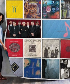 King Crimson Throws New Arrival Quilt Blanket - Warm and Comfortable Gift for Music Fans