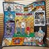 King Of The Hill Collage Quilt Bedding Set for Fans