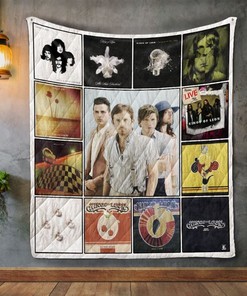Kings Of Leon Album Covers Quilt Bedding Set - A Collection Of Classic Kings Of Leon Artwork