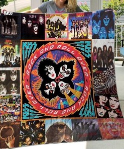 Kiss Band Quilt - Kiss Band Vintage Quilt Bedding Set