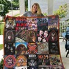 Kiss Band Rock Music For Fans Ver Collected Quilt Blanket - Kiss Band Rock Music For Fans Vintage Quilt Bedding Set