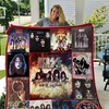 Kiss End Of The Road World Tour Quilt Bedding Set DUP for Rock Fans