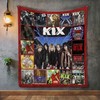 Kix Style Collected Quilt Blanket for Rock Fans