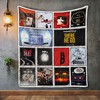 Kodak Black Quilt Blanket - Kodak Black Logo Musician Quilt Bedding Set