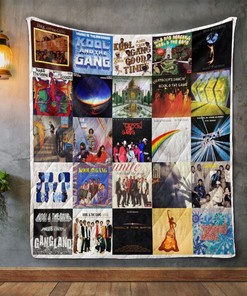 Kool & The Gang Soulful Quilt Bedding Set for Fans